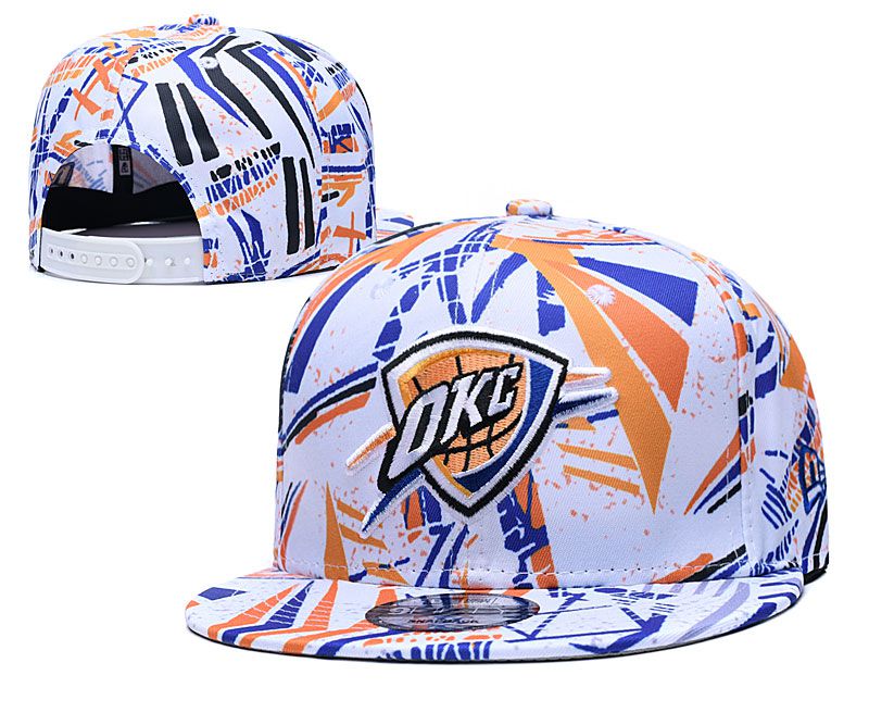 2020 NBA Oklahoma City Thunder Hat 2020119->nba hats->Sports Caps